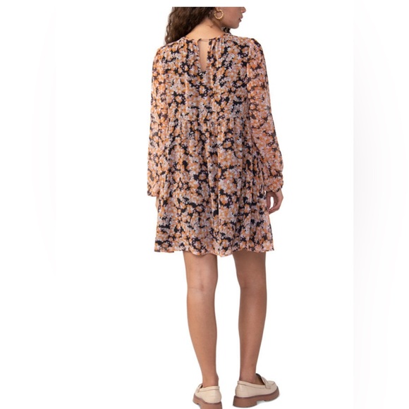 Women's Shirred Neck Babydoll Dress XL BRAND NEW WITH TAGS - Picture 2 of 6